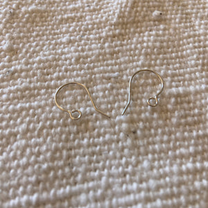 This is a custom add on for any of our earrings with hooks. We will swap the existing earring hooks for 14k gold  or sterling silver earring hooks. 