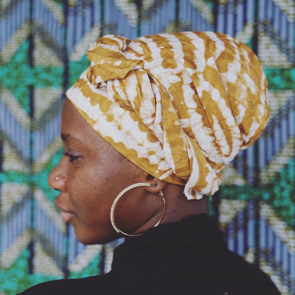 BATIK HEAD WRAP - CUSTOM MADE