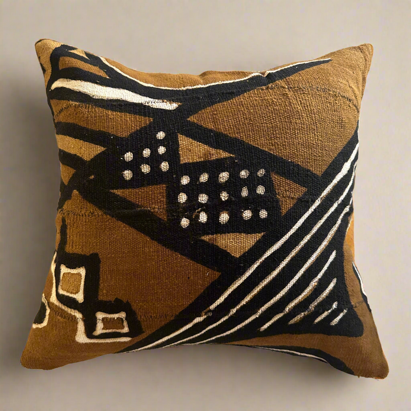 MUD CLOTH CUSHION - COCO