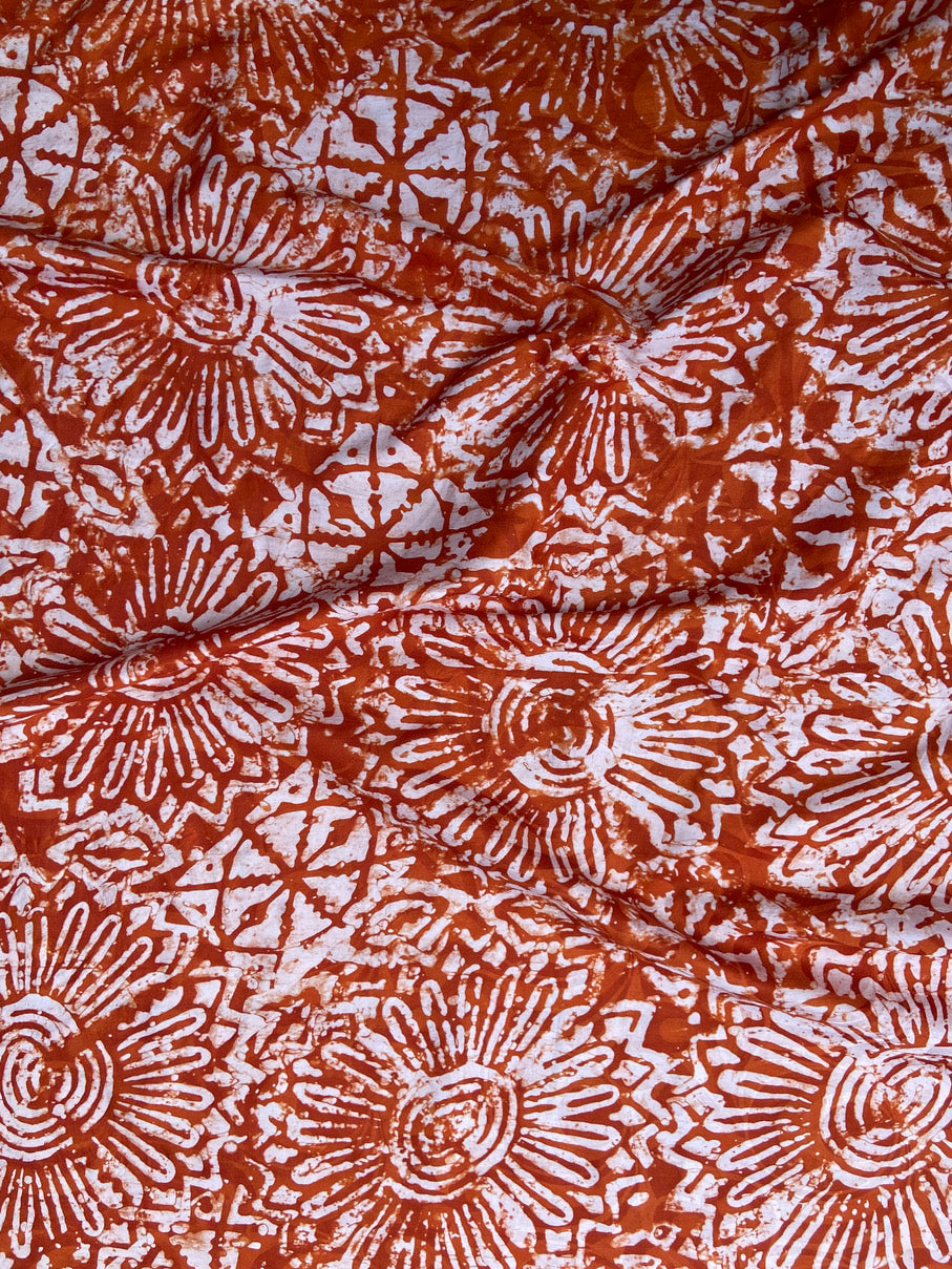 Senegal Textile Pattern Hand dyed in Senegal - 100% cotton – AFRICAN FABRICS AUSTRALIA