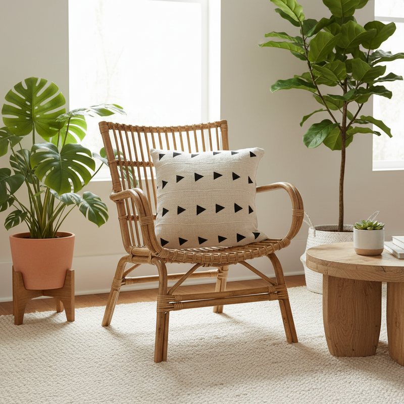 MUD CLOTH CUSHION - AAROW