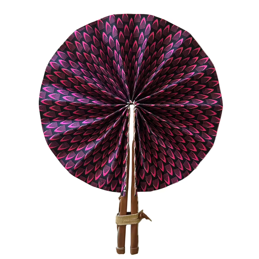 FOLDABLE HAND FAN - MADAGASCAR