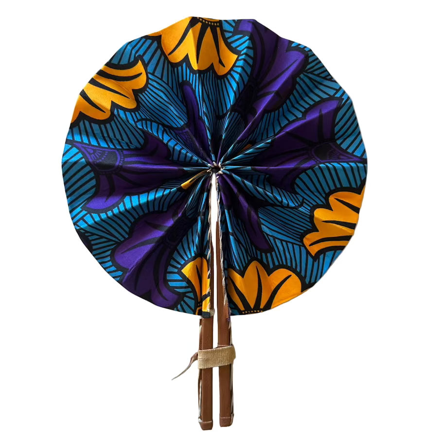 FOLDABLE HAND FAN - GUINEA