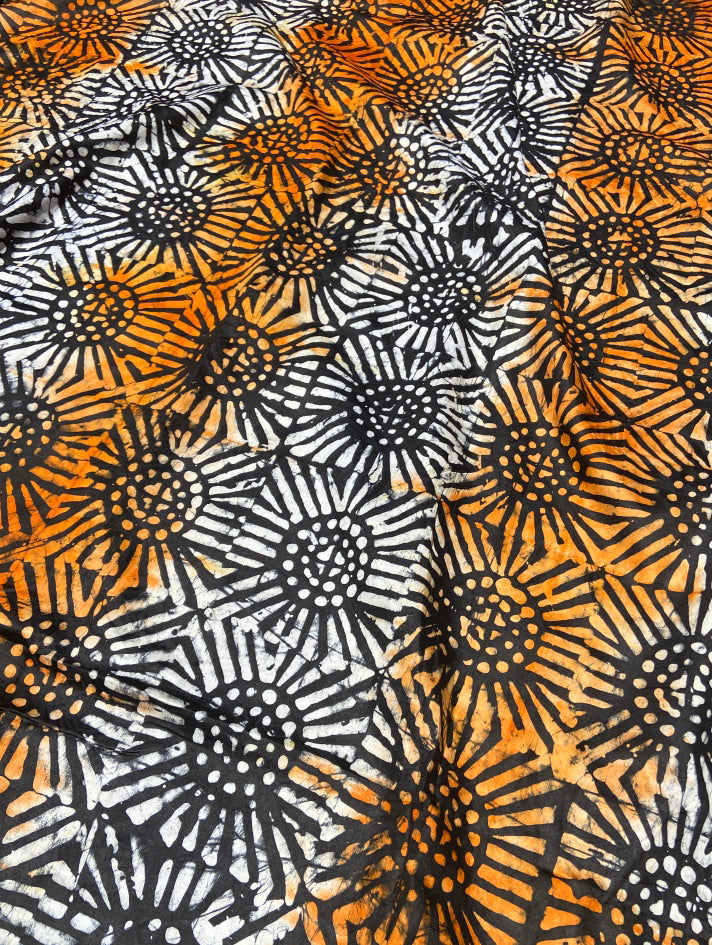 Sadza Pattern Hand dyed in Senegal - 100% cotton – AFRICAN FABRICS AUSTRALIA