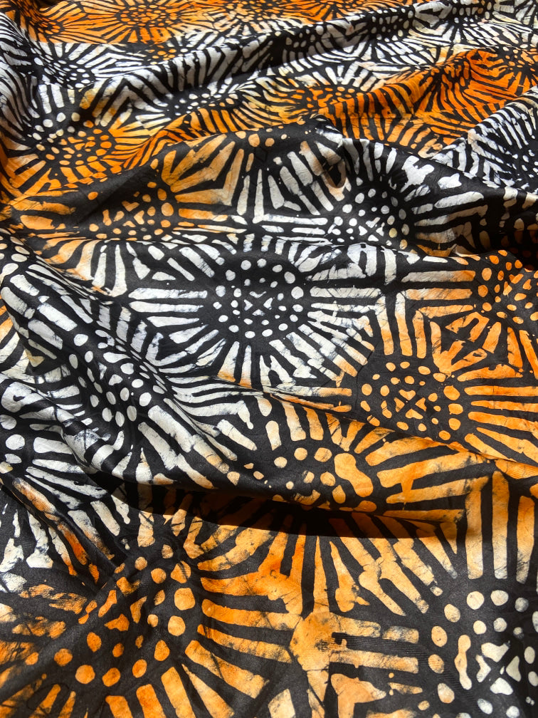 Sadza Pattern Hand dyed in Senegal - 100% cotton – AFRICAN FABRICS AUSTRALIA