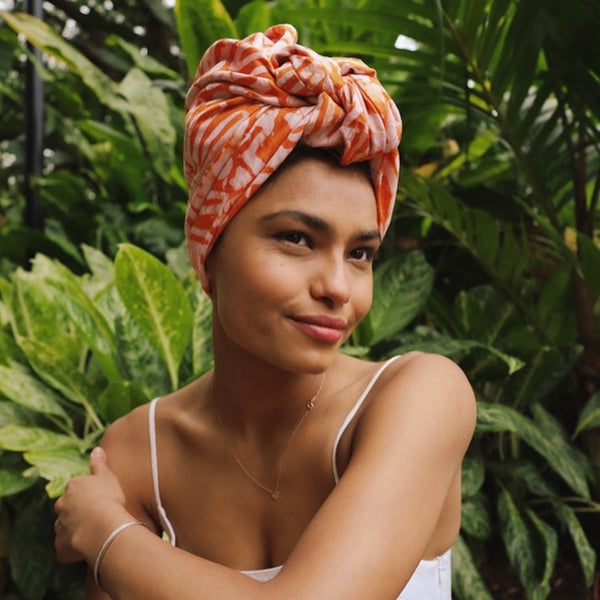 Soft cotton head scarf Made in Australia AFRICAN FABRICS AUSTRALIA