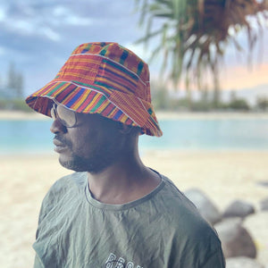 BUCKET HAT - KENTE -L-XXL